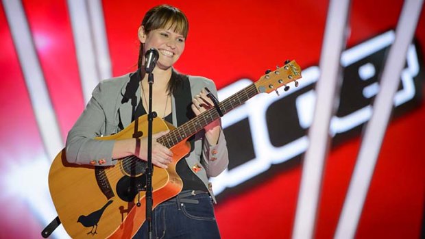 Bonanza viewing: Contestants like Anna Weatherup have drawn millions of viewers for <i>The Voice.</i>