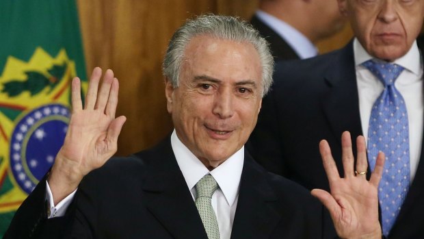 Brazil's interim President Michel Temer.