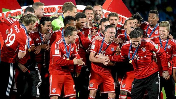 Bayern Munich have won their fifth title of the year.