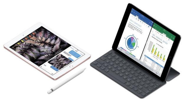 Apple's 9.7 or 12.9-inch iPad Pro is pushing into hybrid territory.
