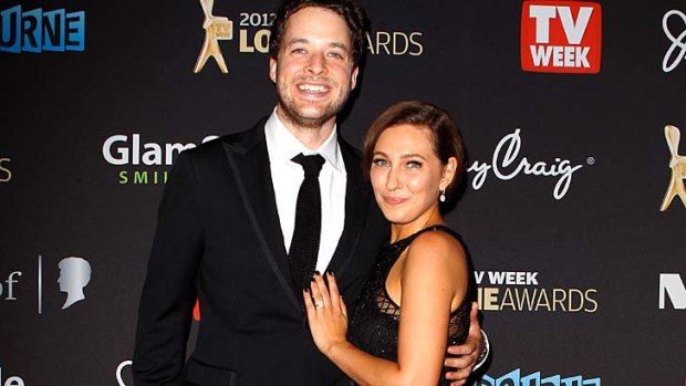 Married ... Hamish Blake and Zoe Foster.