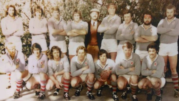 The 1974 Wests first grade side.