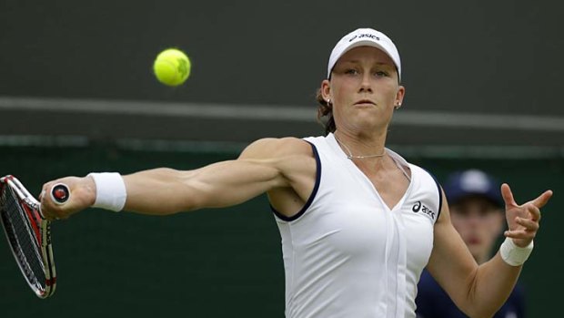 Deja vu ... Sam Stosur has only reached the third round at Wimbledon once in 10 years.
