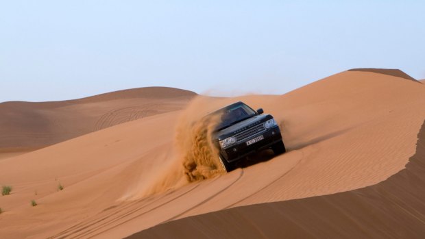 Four-wheel-driving in the desert is one of Abu Dhabi's most memorable experiences.