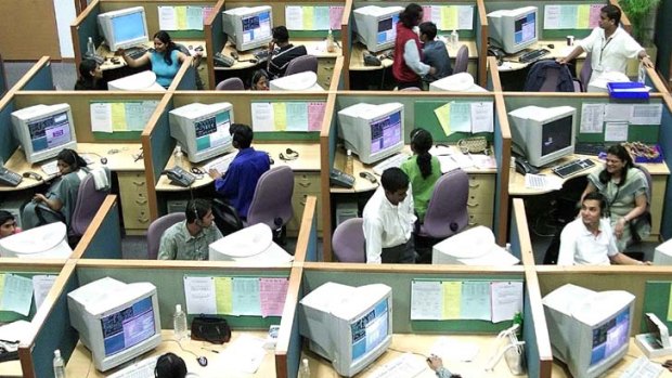 Cheap and cheerful ... call centres are not the only jobs being offshored, as digitisation is making all kinds of work transferable to the lowest cost point on the globe.
