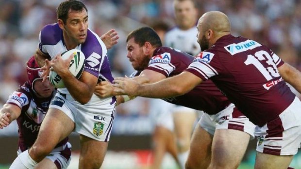 One-club player: Cameron Smith will finish his career with the Melbourne Storm.