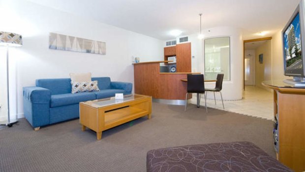 Mantra Mooloolaba Beach is four-star comfort with a view of the beach from the shower.