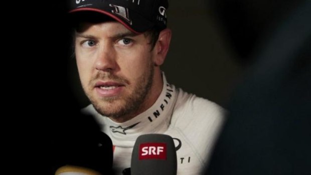 Told to make way: Four-time world champion Sebastian Vettel.