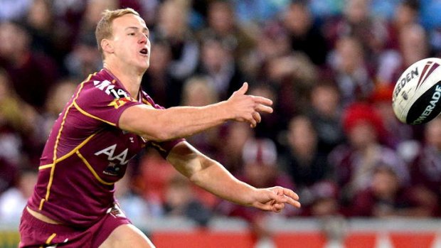 Up for grabs: Manly's Daly Cherry-Evans looks to be the front-runner for the inside back job.