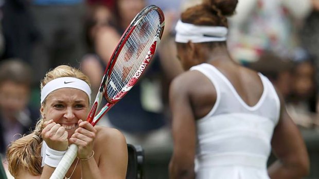 Sabine Lisicki can hardly believe her achievement after showing Serena Williams the Wimbledon exit.