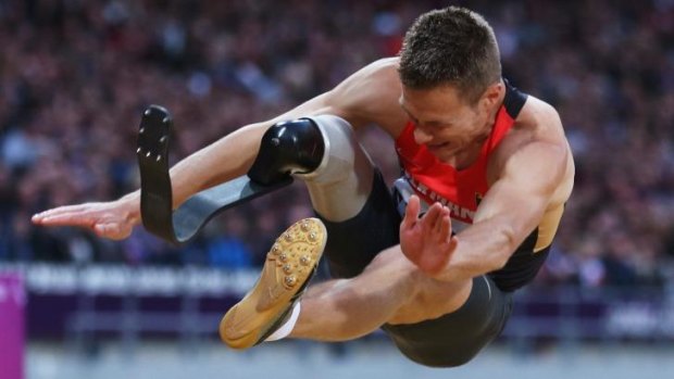 Markus Rehm of Germany wants to emulate Pistorius and compete at the 2016 Rio Olympics.