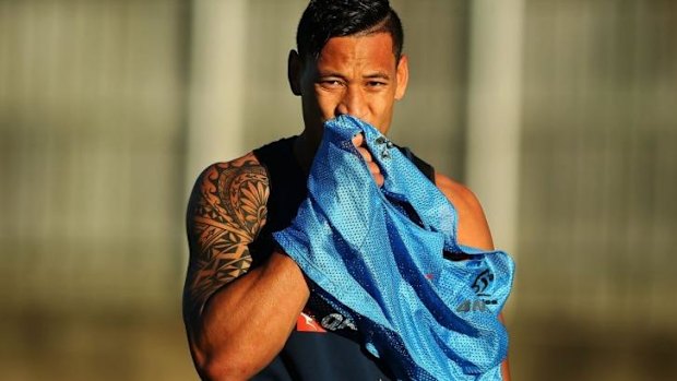 An asset: Wallabies fullback Israel Folau.