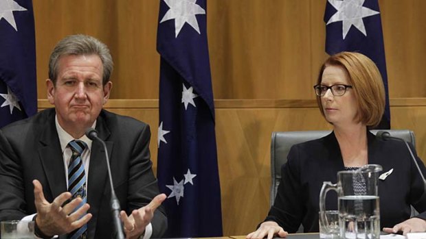 Supportive in principle: Barry O'Farrell will reveal his decision on the Gonski Reforms to Julia Gillard in the coming weeks.