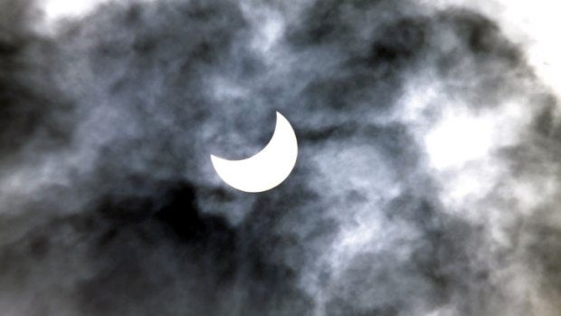 A Perth view of the solar eclipse.