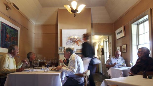 Rural charm ... Lochiel House offers inspired dining in a delightful cottage setting.
