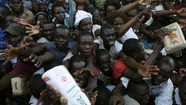 Crowded contintent: Sub-Saharan Africa's population is rising faster then the rest of the world.