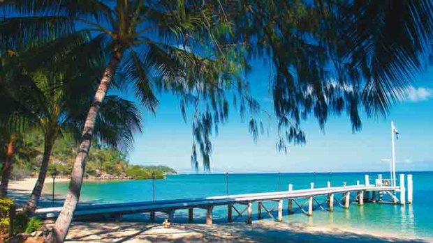 Orpheus Island suffered only minor damage from cyclone Yasi.