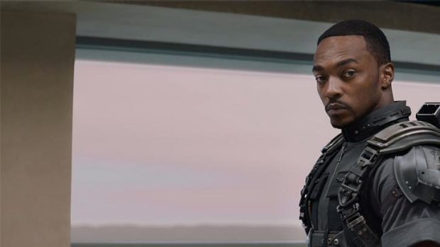 Sam Wilson (who was played in <i>Captain America: The Winter Soldier</i> by Anthony Mackie) will suit up as the new Captain America.
