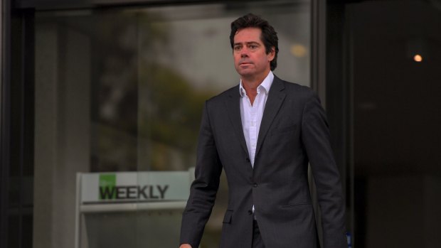 AFL chief Gillon McLachlan and the AFL commission will hear from Port Adelaide on Tuesday regarding their plans for China. 