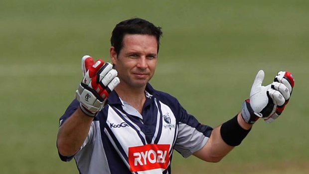 What more do you want? The unlucky Brad Hodge.