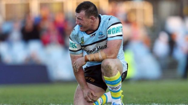 Early return: Paul Gallen is likely to play on Saturday after a quick recovery from a biceps injury.