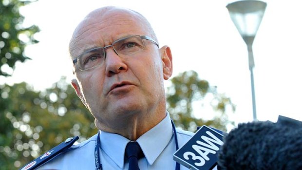 "We just need to work within each other's parameters" ... Victorian Chief Commisioner of Police Ken Lay.