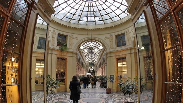 Memory lanes... Galerie Vivienne, built in 1823,was one of the first passages to be renovated.