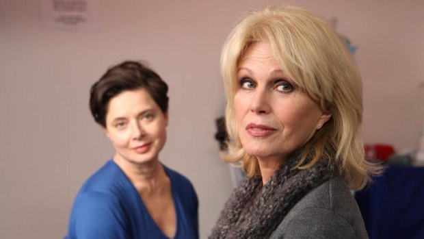 Isabella Rossellini and Joanna Lumley in <i>Late Bloomers</i>.