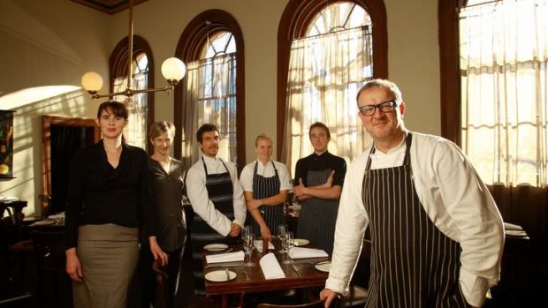 Chef Michael Ryan and the team at Beechworth's Provenance.