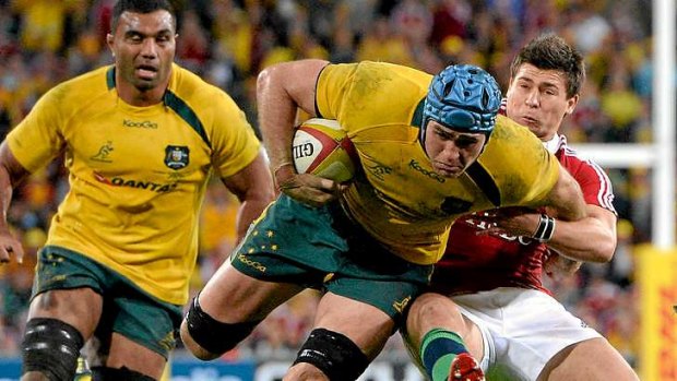 Cited: James Horwill of the Wallabies.