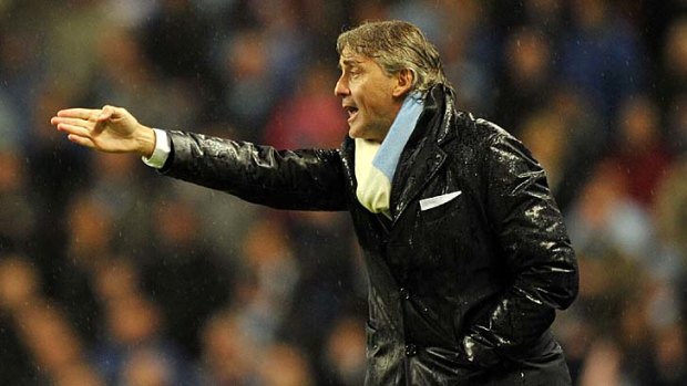 Manchester City's manager Roberto Mancini has endured a difficult start to the season.