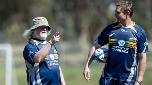 Laurie Fisher and Stephen Larkham have been interviewed for the Brumbies coaching job.