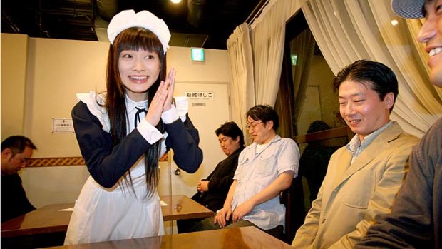 Customers at maid cafes are either fawned over embarrassingly, teased, ignored or directly abused, depending on the cafe and the maid's mood.