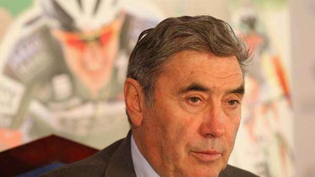 Driven  ... Eddy Merckx.
