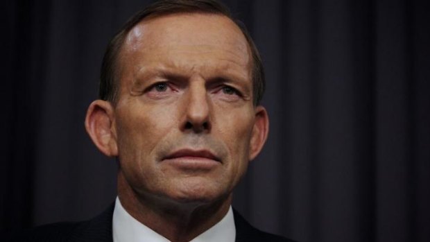 Confident: Prime Minister Tony Abbott.