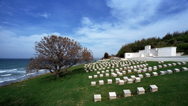 The Beach Cemetery.
