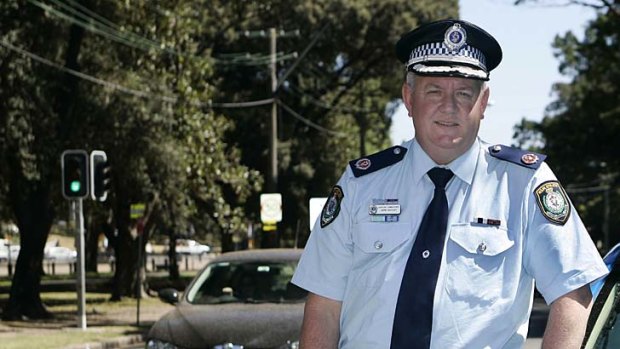 No let up: John Hartley, NSW Police Traffic Services Commander.