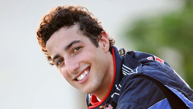 Young gun: Australia's Red Bull-trained Daniel Ricciardo has been signed as a Toro Rosso test driver and is posting jaw-dropping times despite his inexperience.