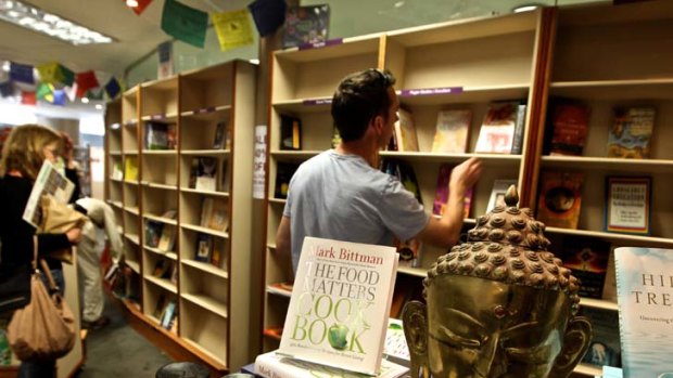Disappearing into the ether &#8230; the Adyar bookshop has been a Sydney institution catering for people of all and no faiths but it has been challenged as New Age philosophy has become mainstream.