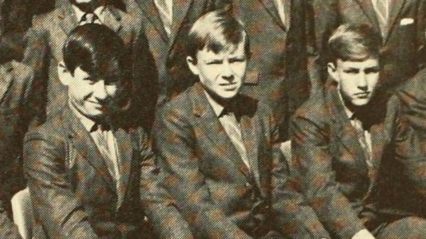 Mr Rudd in the 1971 yearbook.
