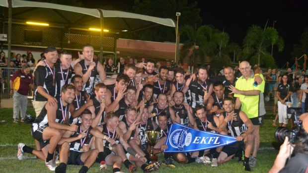 The  Ord River Magpies took the 2017 flag for the East Kimberley.