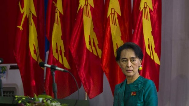 "The spirit of fraternity is very important": Aung San Suu Kyi.
