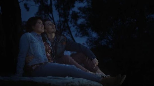 The video shows a couple from Canberra enjoying the view from Mount Ainslie