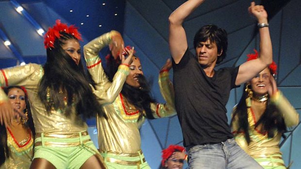 Screen idol: Shahrukh Khan, performing at a show in Mumbai, is a Bollywood legend and regarded by many as the world's biggest movie star.