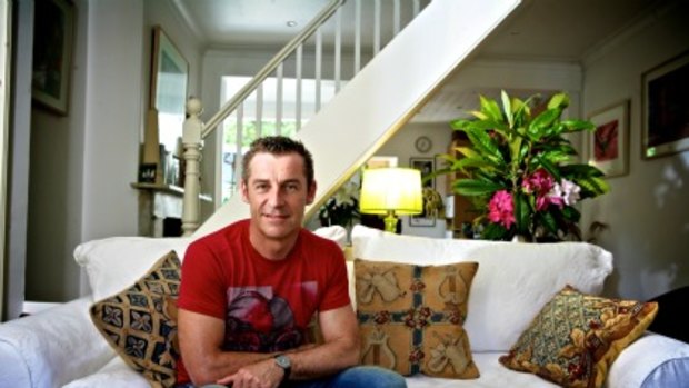 "I like being a bit scared, because it allows you to grow" ... Paul Dyer at his Paddington home.