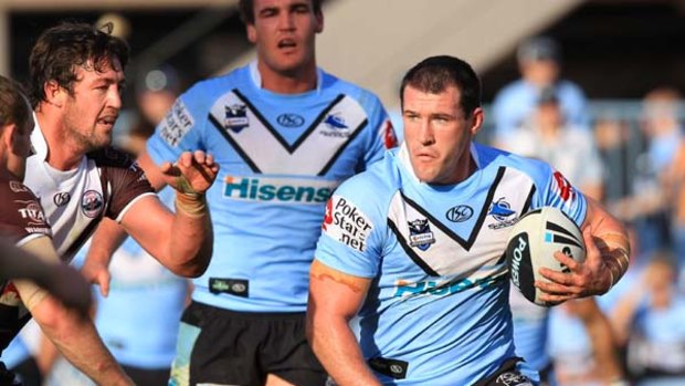 Showing the way ... Paul Gallen could captain NSW.