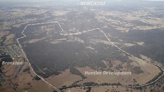 Huntlee ... plans for the state's biggest residential development have been rejected once again.