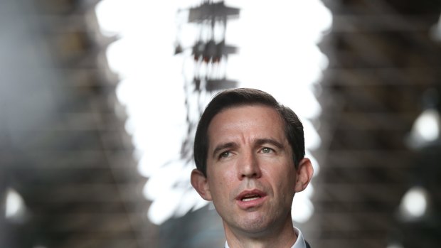 Education Minister Simon Birmingham.