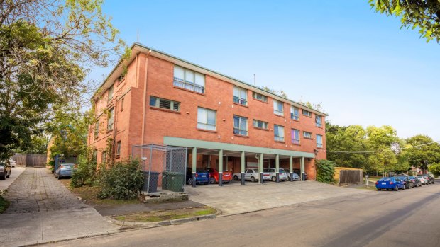 A block of 28 studio apartments in Hawthorn sold for $4.6 million.