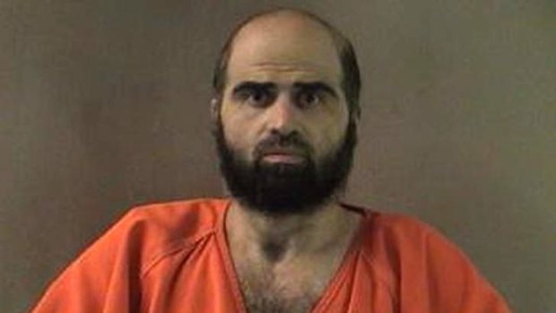 Nidal Hasan, the Army psychiatrist charged in the deadly 2009 Fort Hood shooting rampage.